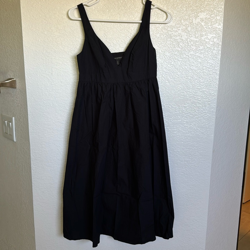 Banana republic black cotton dress 00